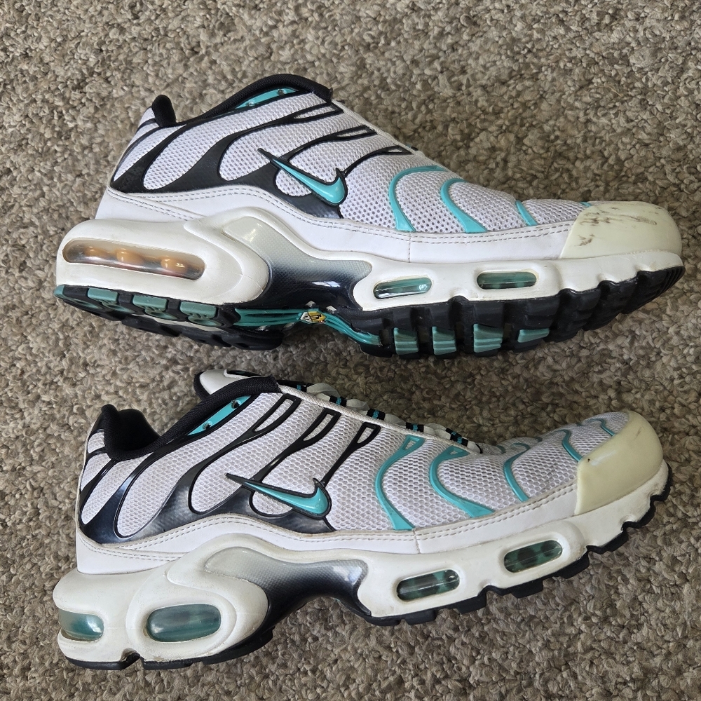 Nike Air Max‎ Tn Plus White Hyper Jade Atmos 2021 Womens Size 8.5